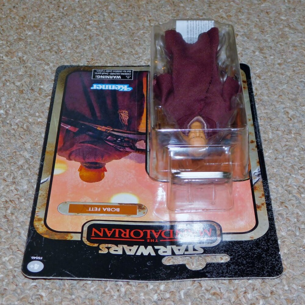 Hasbro Star Wars Mandalorian 6" Black Series Credit Collection Boba Fett MOC New - Picture 9 of 11